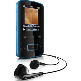 Philips GoGear ViBE 4GB MP3 Player - Blue