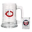 Minnesota Twins MLB Boilermaker Set - Primary Logo by Great American Products