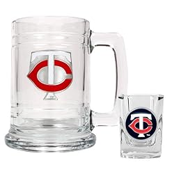 Minnesota Twins MLB Boilermaker Set - Primary Logo by Great American Products