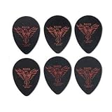 Produkt-Bild: Clayton Black Raven 1,00 mm Plectren schwarz 12 St&uuml;ck