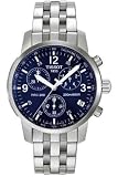 Tissot Men's T-Sport PRC200 Chronograph Stainless Steel Blue Dial Watch #T17.1.586.42