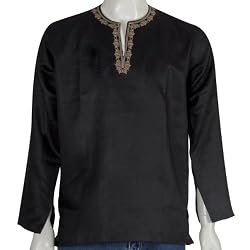 Men Comfortable Cotton Shirt Kurta India Chest 44 inches (gsk565)