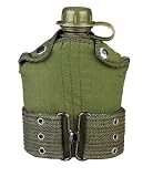 G. I. Style Plastic Canteen & Pistol Belt Kit