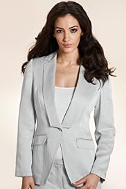 Per Una Speziale Single Breasted Jacket with Linen