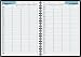Daily Professional 4 Person Appointment Book