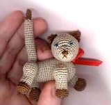PERCY - Mini Thread Cat - Crochet Pattern by