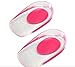 WeTreatFeet Premium Shock-Absorbing Gel Heel Cups (Small/Medium (Pink))