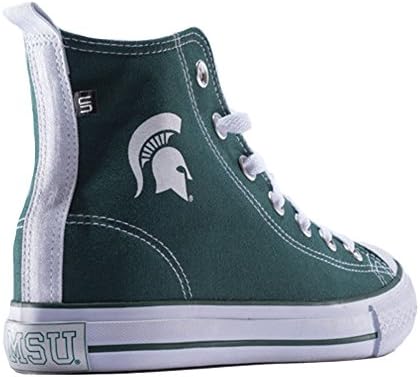 NCAA Skicks Sideline Sneakers Kicks High Top Michigan State Spartans Mens 8