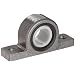 Spyraflo PB2-750-A Aluminum Pillow-Block With a 3/4 inch Inner-Diameter, Self-Aligning, Delrin Bearing