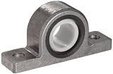 Spyraflo PB2-750-A Aluminum Pillow-Block With a 3/4 inch Inner-Diameter, Self-Aligning, Delrin Bearing