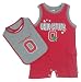 Ohio State Infant Lone Star Romper with Bib
