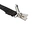 Shirt Stays,Dress Stays Y Style with Non-slip Locking Clamps One Size-black Metal Clips