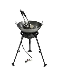 18 Carbon Steel Wok Kit by Eastman Outdoors