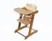 Futura High Chair Natural Finish, by Kettler