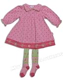 Little Garden Dress and Tights Set
