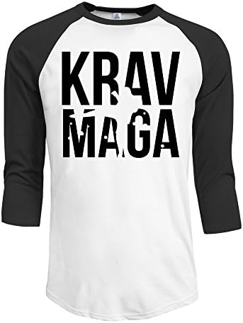 ONESEDA Men¡®s Krav Maga 3/4 Sleeve Baseball T Shirt