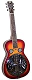 Regal Traditional Series Studio Dobros Guitar with Power Reflex Sound Chamber (Squareneck, Cherry Sunburst)