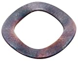 .510/.490 dia. (A), Hole size - 5/16, Max. at yield point - 36.2 lbs. & .010 deflection, Finish - Plain, Three Wave, Spring Washer (1 Each)