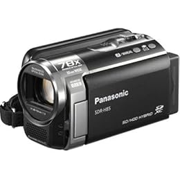 Panasonic SDR-H85K Std-Def Camcorder with 78X Zoom 80GB HDD Black 