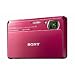 Sony DSC-TX7 10.2MP CMOS Digital Camera with 4x Zoom with Optical Steady Shot Image Stabilization and 3.5 inch Touch Screen LCD (Red)