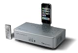 Nakamichi mySoundSpace サブウーファー内蔵 iPod/iPhone用ドッキングステーション アンプ25W内蔵 シルバーの画像