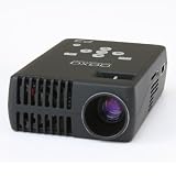 AAXA KP400-01 P3 Pico Pocket Projector with 50 Lumens LED, Media Player, HDMI and Rechargable Battery, Black