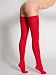 American Apparel Cotton Solid Thigh-High Sock One Size-red