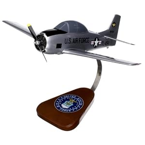 Click here to buy T-28 Trojan, USAF Wood Model Airplane