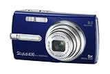 Olympus Stylus 830 8MP Digital Camera with Dual Image Stabilized 5x Optical Zoom (Blue)