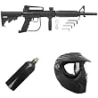 BT BT-4 Basic Paintball Assault Gun Kit - Black
