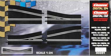 Carrera Digital 132 Track - Chicane - Right - 4 pcs (30351)