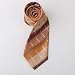 Orange Checkered Woven Poly Tie Present Box Set the future Wise Tie Set W1130
