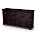South Shore Noble Collection Dresser, Dark Mahogany