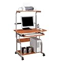 SixBros. Bureau Informatique Roulant - teck - CT-7800/50