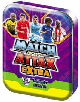 EPL Topps Match Attax Extra Tin 2016 by Match Attax Extra