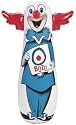 Original Bozo the Clown Bop Bag Inflatable Punching Toy 46" Large Size