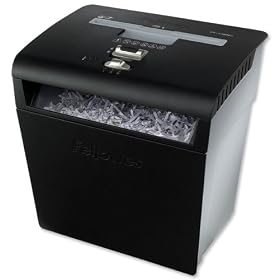 Fellowes P-48C Cross Cut Shredder with Patented Safety Lock (Black)