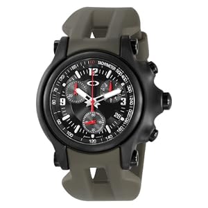 Oakley Men's 10-281 Holeshot 10th Mountain Division Unobtainium Limited Edition Chronograph Watch
