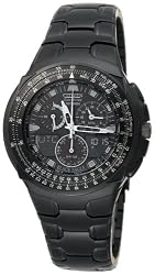 Citizen Men's JR3155-54E Eco-Drive Black Ion-Plated Skyhawk Watch