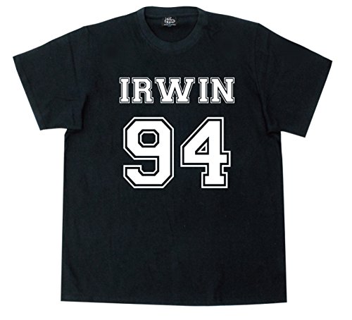 5 Seconds of Summer Ashton Irwin Birth T-shirt-01 Australia Boy Band (S, BLACK)