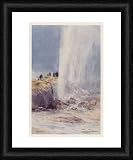 WAIROA GEYSER - Framed 10x8 Print (25x20cm) by Mary Evans