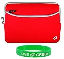 Non-OEM Amazon Kindle DX 9.7 Dual-Pocket Sleeve Case - Red