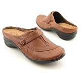 Hush Puppies Stanza Clogs Mules Shoes Brown Womens