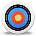 CSI 48-inch Glasscloth Round Skirted Slip-On Target Face Cover