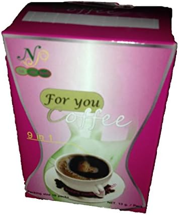 Instant Diet Coffee Powder Drink for Lose Weight and Slimming Fast , 13 G. * 10 Sachets * 6 Boxes.