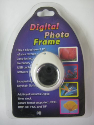 Mini Digital Photo Frame white