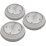 Rite Lite LPL623W 5 LED Puck Light 3 Pack - White