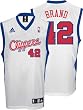 Elton Brand Youth Jersey: adidas White Replica #42 Los Angeles Clippers Jersey