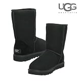 UGG Women's Classic Short アグ クラシックショート ムートンブーツ ブラック US7