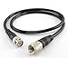 CablesOnline 2ft RG8x Coax UHF (PL259) Male to BNC Male Plug 50 OHM Antenna Ham Radio Cable (R-UB002)